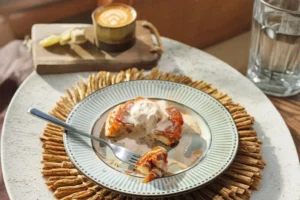 Bohox breakfast with coffee